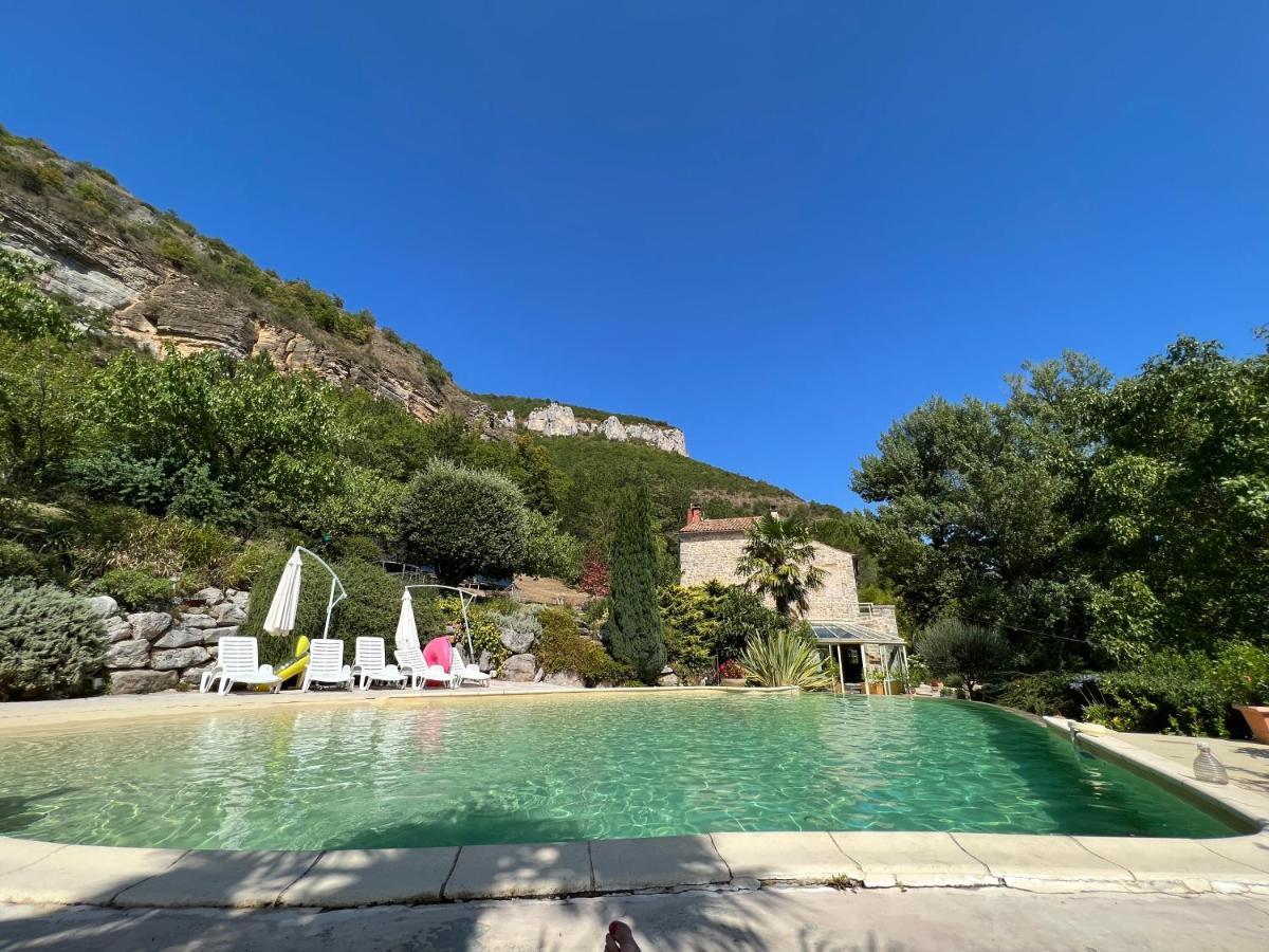 Gite Du Vallon Des Sources Millau Exteriör bild